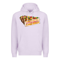 Lilac chocolate christmas cake fa element Premium Hoodie - FaDigitalArtStudio