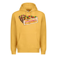 Mustard chocolate christmas cake fa element Premium Hoodie - FaDigitalArtStudio