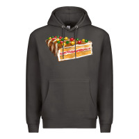 Smoke chocolate christmas cake fa element Premium Hoodie - FaDigitalArtStudio