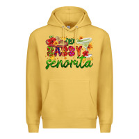 Antique Gold sassy senorita Premium Hoodie - HRA Design Shop