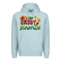 Blue Mist sassy senorita Premium Hoodie - HRA Design Shop