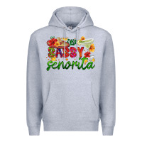 Heather Grey sassy senorita Premium Hoodie - HRA Design Shop