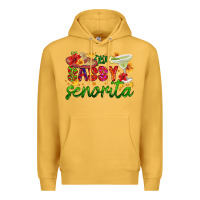 Mustard sassy senorita Premium Hoodie - HRA Design Shop