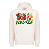 Pale Pink sassy senorita Premium Hoodie - HRA Design Shop