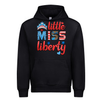 Black little miss liberty Urban Hoodie - HRA Design Shop