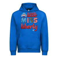 Cobalt little miss liberty Urban Hoodie - HRA Design Shop