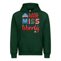 Forest Green little miss liberty Urban Hoodie - HRA Design Shop