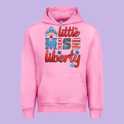 Little Miss Liberty Urban Hoodie Designed By Hra Design Shop