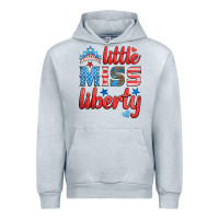 Heather Grey little miss liberty Urban Hoodie - HRA Design Shop