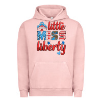 Pigment Salmon little miss liberty Urban Hoodie - HRA Design Shop