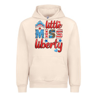 Sandshell little miss liberty Urban Hoodie - HRA Design Shop