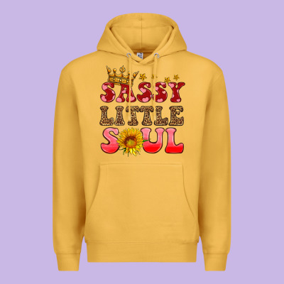 Sassy Little Soul Premium Hoodie Designed By Hra Design Shop