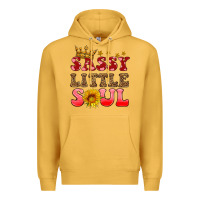 Mustard sassy little soul Premium Hoodie - HRA Design Shop