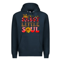 Navy sassy little soul Premium Hoodie - HRA Design Shop