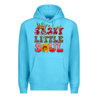 Ocean Blue sassy little soul Premium Hoodie - HRA Design Shop