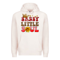 Pale Pink sassy little soul Premium Hoodie - HRA Design Shop