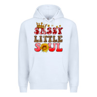 White sassy little soul Premium Hoodie - HRA Design Shop