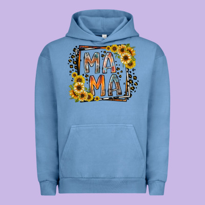 Mama Western Urban Hoodie Designed By Racoondesign
