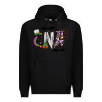 Black Halloween CNA Premium Hoodie - CowhideDigitalArt