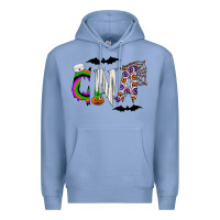 Colony Blue Halloween CNA Premium Hoodie - CowhideDigitalArt