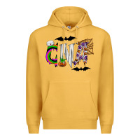 Mustard Halloween CNA Premium Hoodie - CowhideDigitalArt