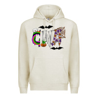 Oatmeal Heather Halloween CNA Premium Hoodie - CowhideDigitalArt