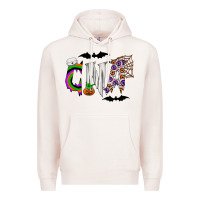 Pale Pink Halloween CNA Premium Hoodie - CowhideDigitalArt