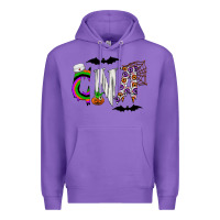 Purple Halloween CNA Premium Hoodie - CowhideDigitalArt