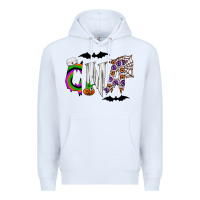 White Halloween CNA Premium Hoodie - CowhideDigitalArt