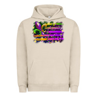 Pigment French Oak mardi gras flag Urban Hoodie - RacoonDesign