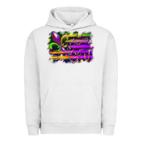 Pigment Lunar Rock mardi gras flag Urban Hoodie - RacoonDesign