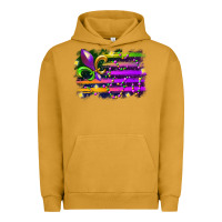 Pigment Peanut Butter mardi gras flag Urban Hoodie - RacoonDesign