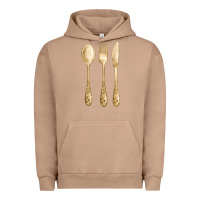 Pigment Burro spoon fork knife fa element Urban Hoodie - FaDigitalArtStudio