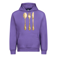 Tulip spoon fork knife fa element Urban Hoodie - FaDigitalArtStudio