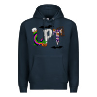 Navy lpt Premium Hoodie - CowhideDigitalArt