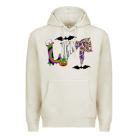 Oatmeal Heather lpt Premium Hoodie - CowhideDigitalArt