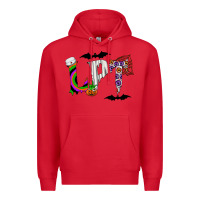 Red lpt Premium Hoodie - CowhideDigitalArt