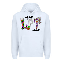 White lpt Premium Hoodie - CowhideDigitalArt