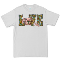Dove Grey love pig Premium Tee - SublimationCraftShop