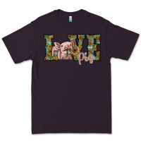 Plum love pig Premium Tee - SublimationCraftShop