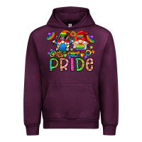 Mauve Wine pride Urban Hoodie - CowhideDigitalArt