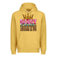 Antique Gold sassy since birth Premium Hoodie - HRA Design Shop