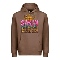 Chestnut sassy since birth Premium Hoodie - HRA Design Shop