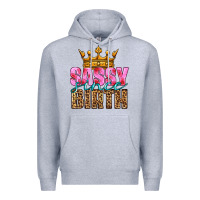 Heather Grey sassy since birth Premium Hoodie - HRA Design Shop