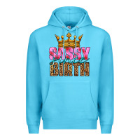 Ocean Blue sassy since birth Premium Hoodie - HRA Design Shop