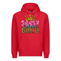 Red sassy since birth Premium Hoodie - HRA Design Shop
