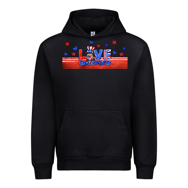 Love America Gnome Libbey Cup Urban Hoodie by HRA Design Shop | Teevron