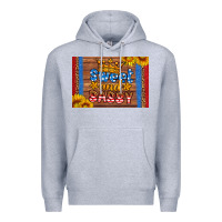 Heather Grey usa sweet and sassy skinny metal can holder Premium Hoodie - HRA Design Shop