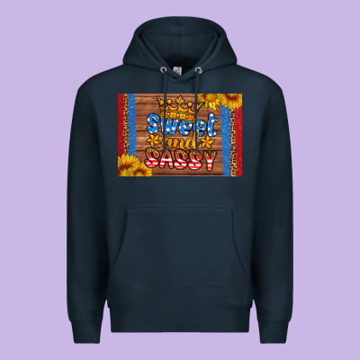 Usa Sweet And Sassy Skinny Metal Can Holder Premium Hoodie Designed By Hra Design Shop