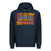 Navy usa sweet and sassy skinny metal can holder Premium Hoodie - HRA Design Shop